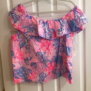 Lilly Pulitzer blouse size xl